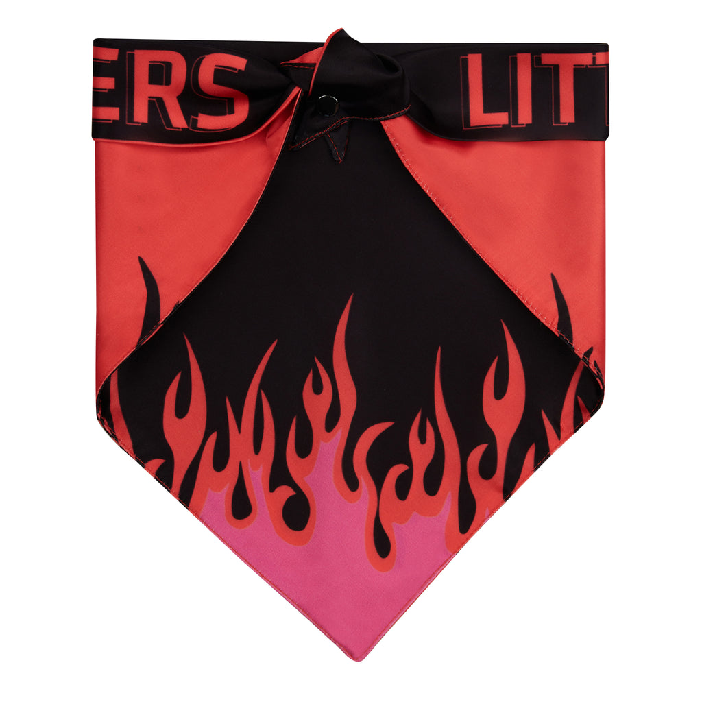 LM Black Fire Köpek Bandana - 4